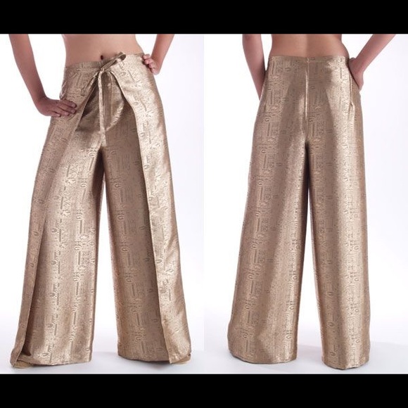 thai silk wrap pants